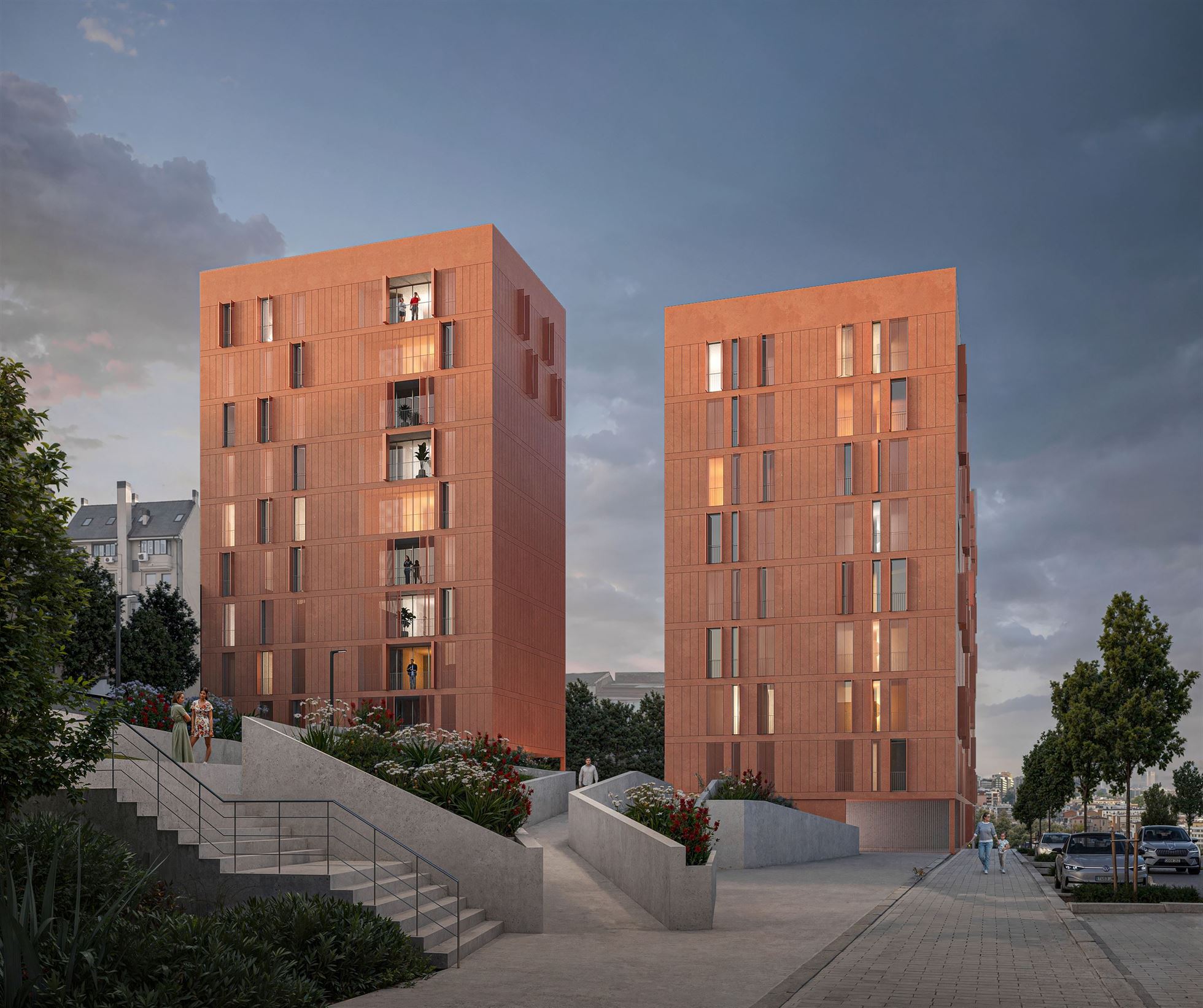 Concurso para 90 viviendas VPP, Madrid