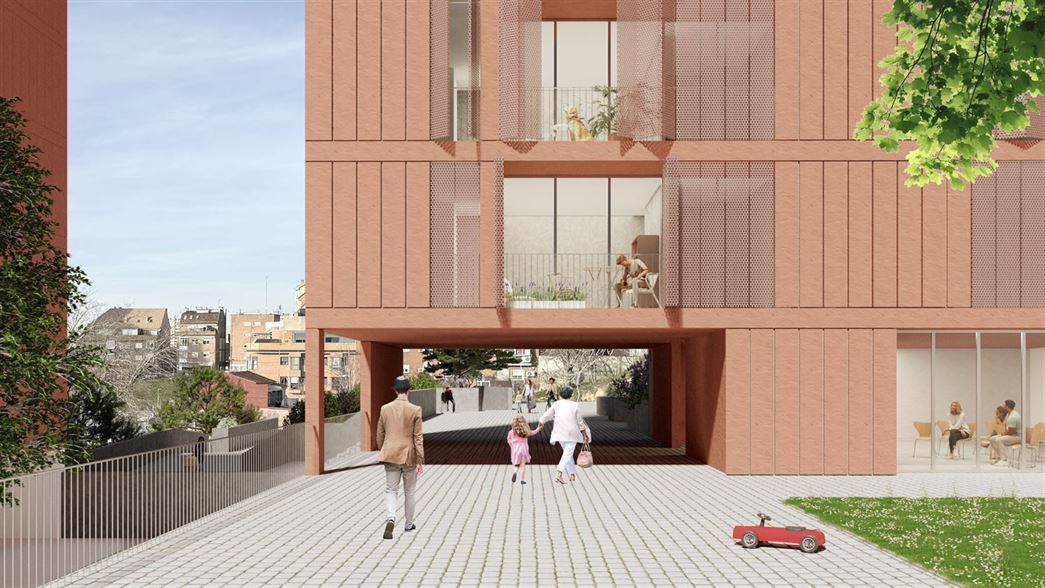 Concurso para 90 viviendas VPP, Madrid