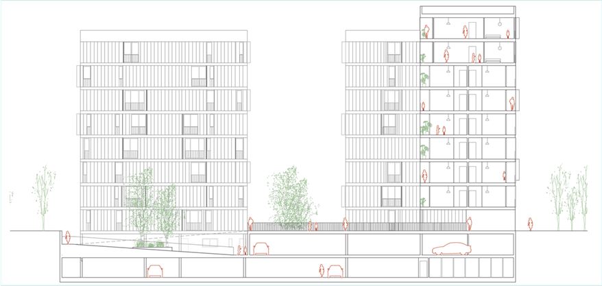 Concurso para 90 viviendas VPP, Madrid