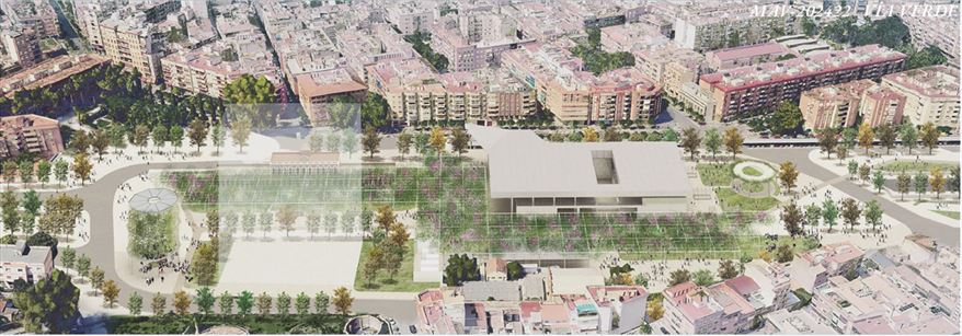 Concurso Nacional Anteproyectos Diseño Pza Central del Carmen, Murcia