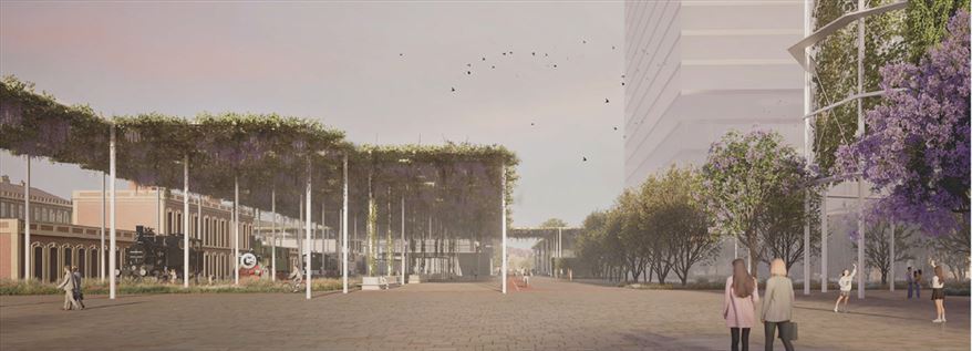 Concurso Nacional Anteproyectos Diseño Pza Central del Carmen, Murcia