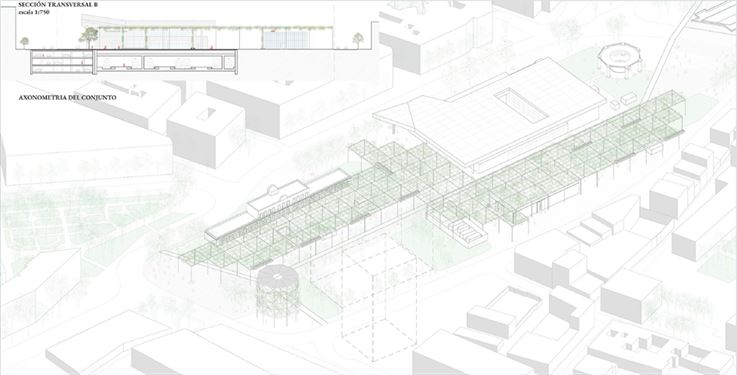 Concurso Nacional Anteproyectos Diseño Pza Central del Carmen, Murcia